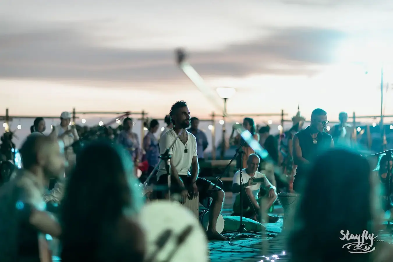 A moment from Medicine Circle at Awakenest.
