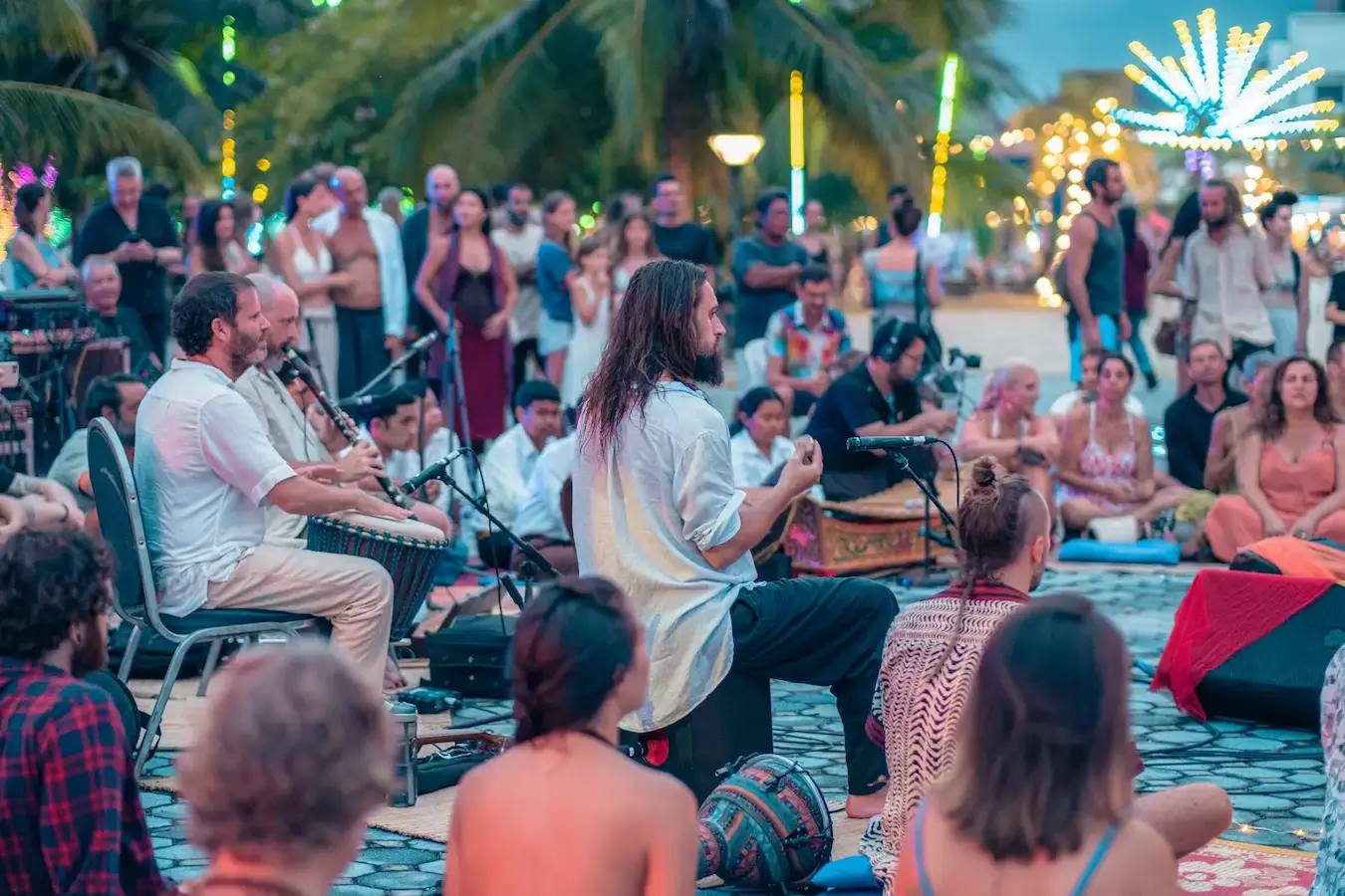 A moment from Medicine Circle at Awakenest.