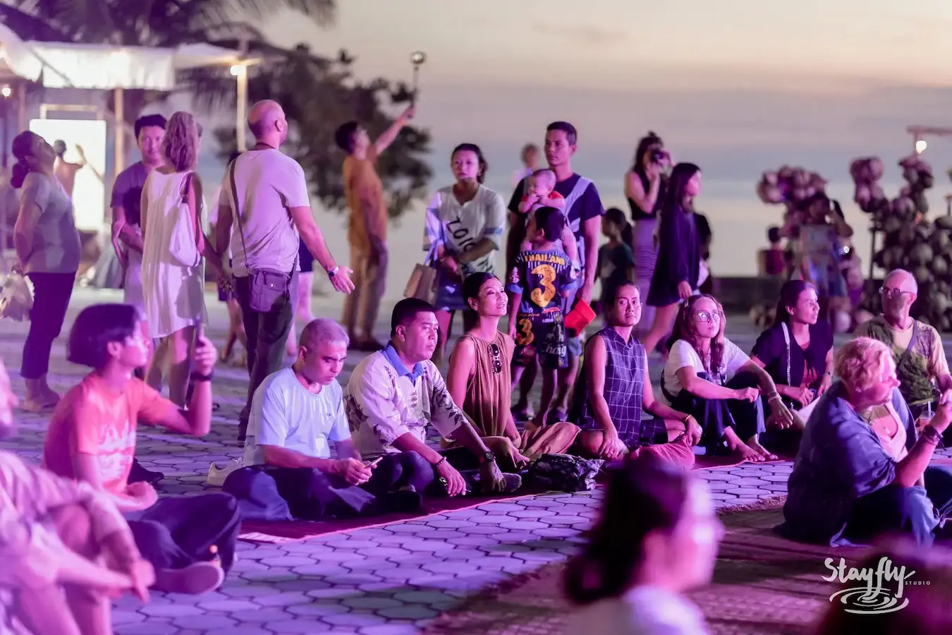 A moment from Medicine Circle at Awakenest.