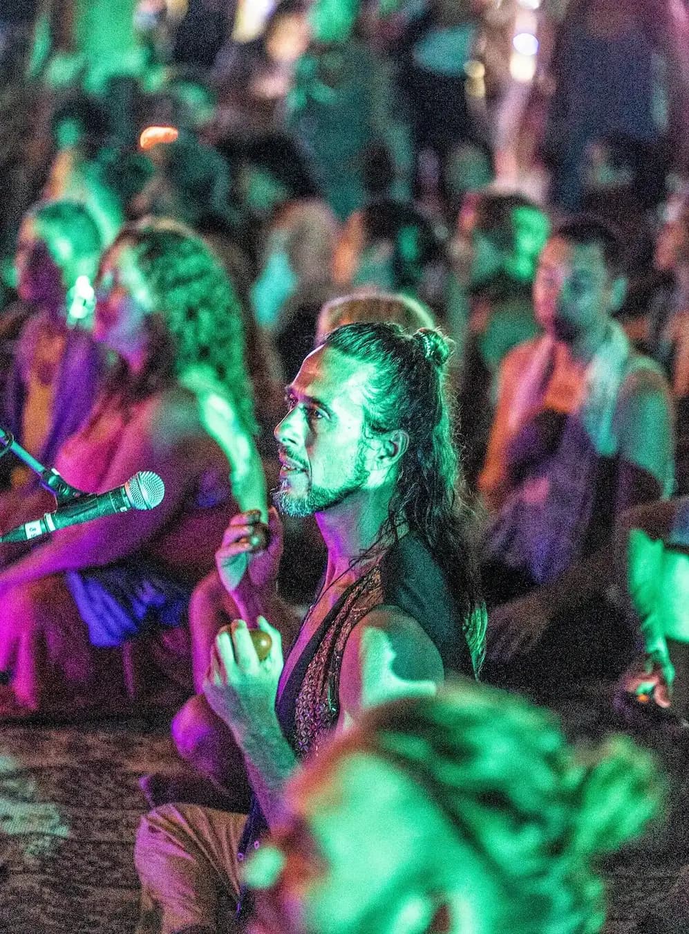 A moment from Medicine Circle at Awakenest.