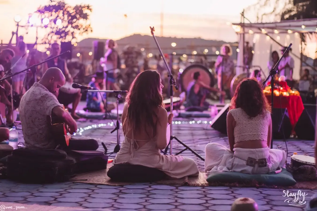 A moment from Medicine Circle at Awakenest.