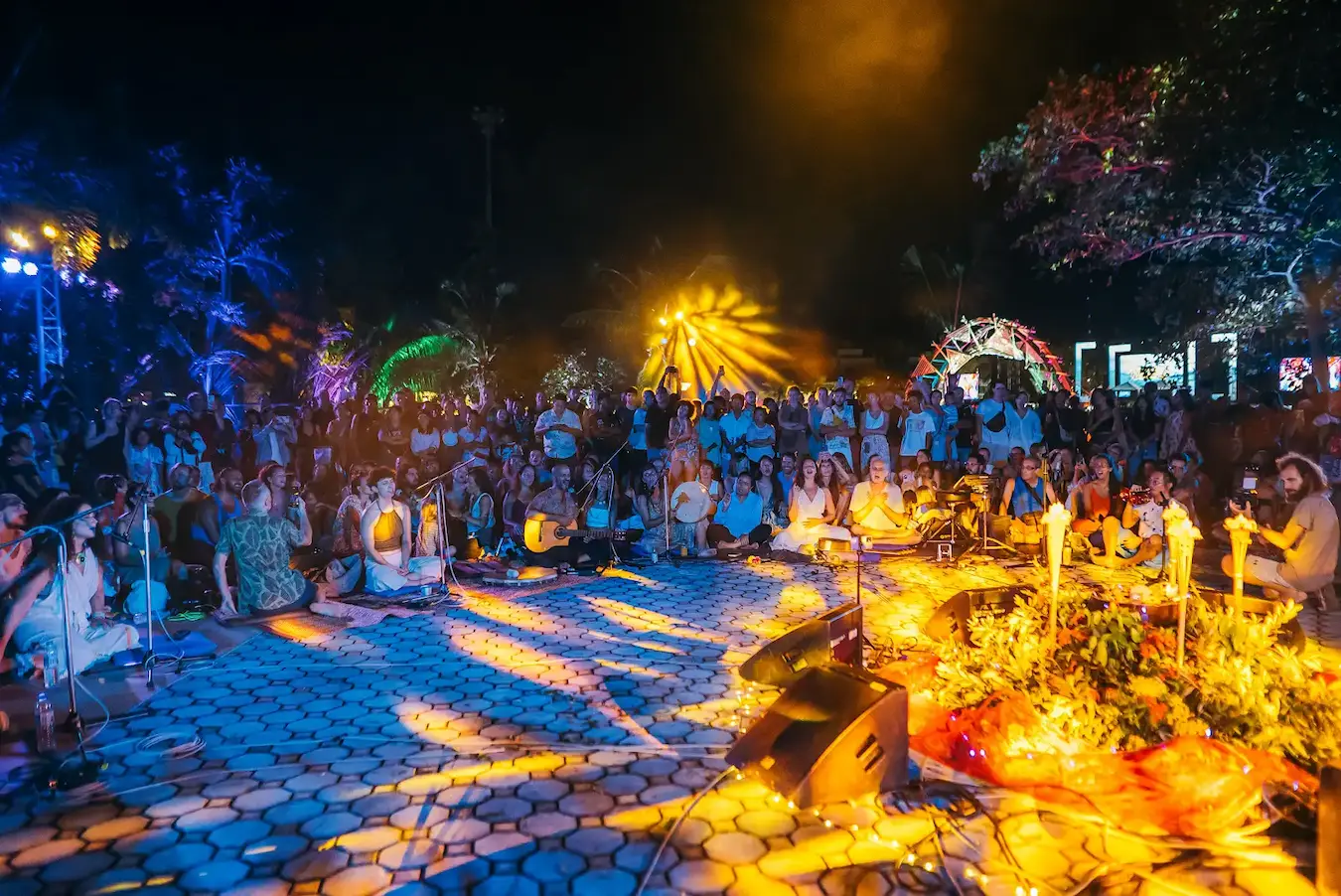 A moment from Medicine Circle at Awakenest.