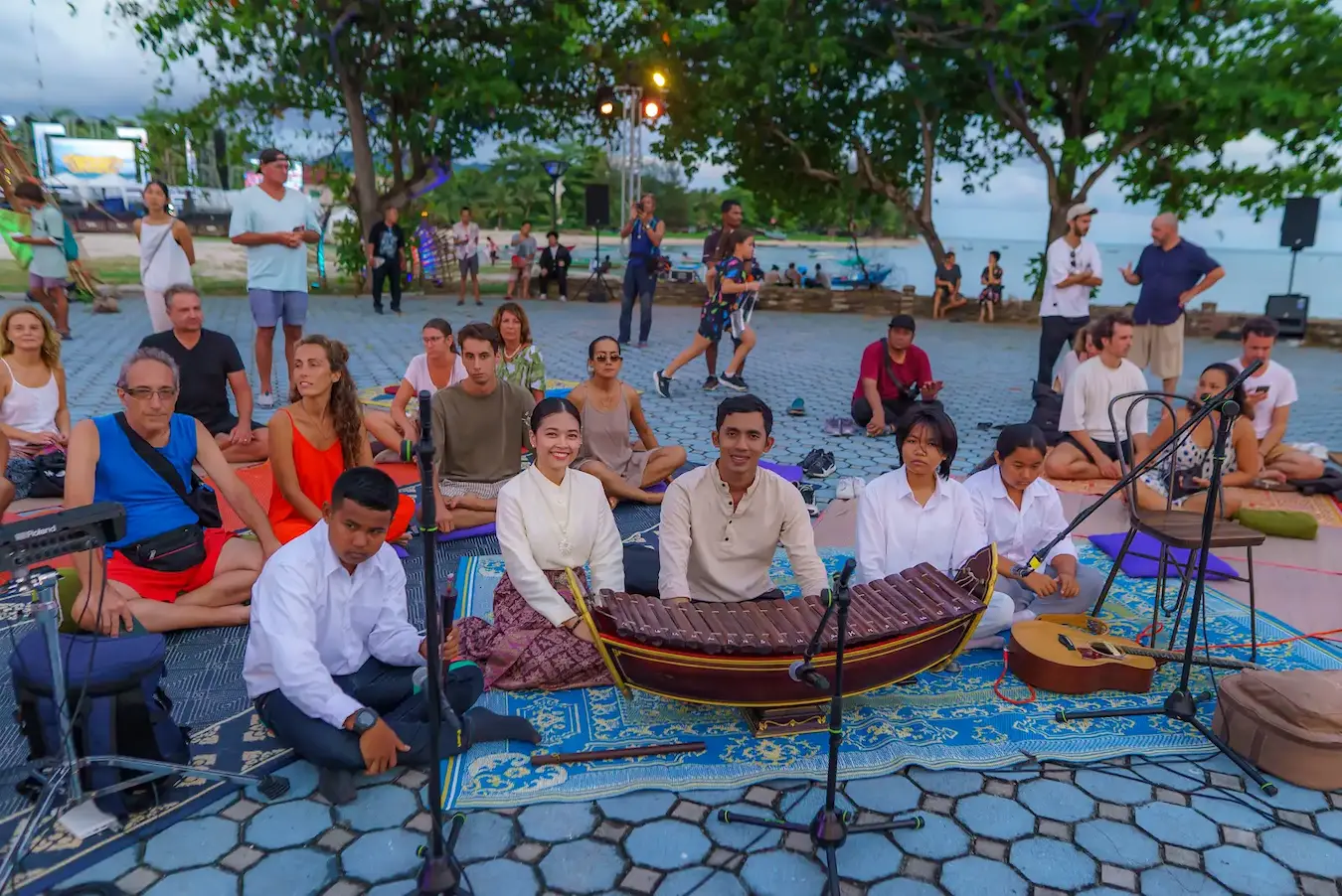 A moment from Medicine Circle at Awakenest.