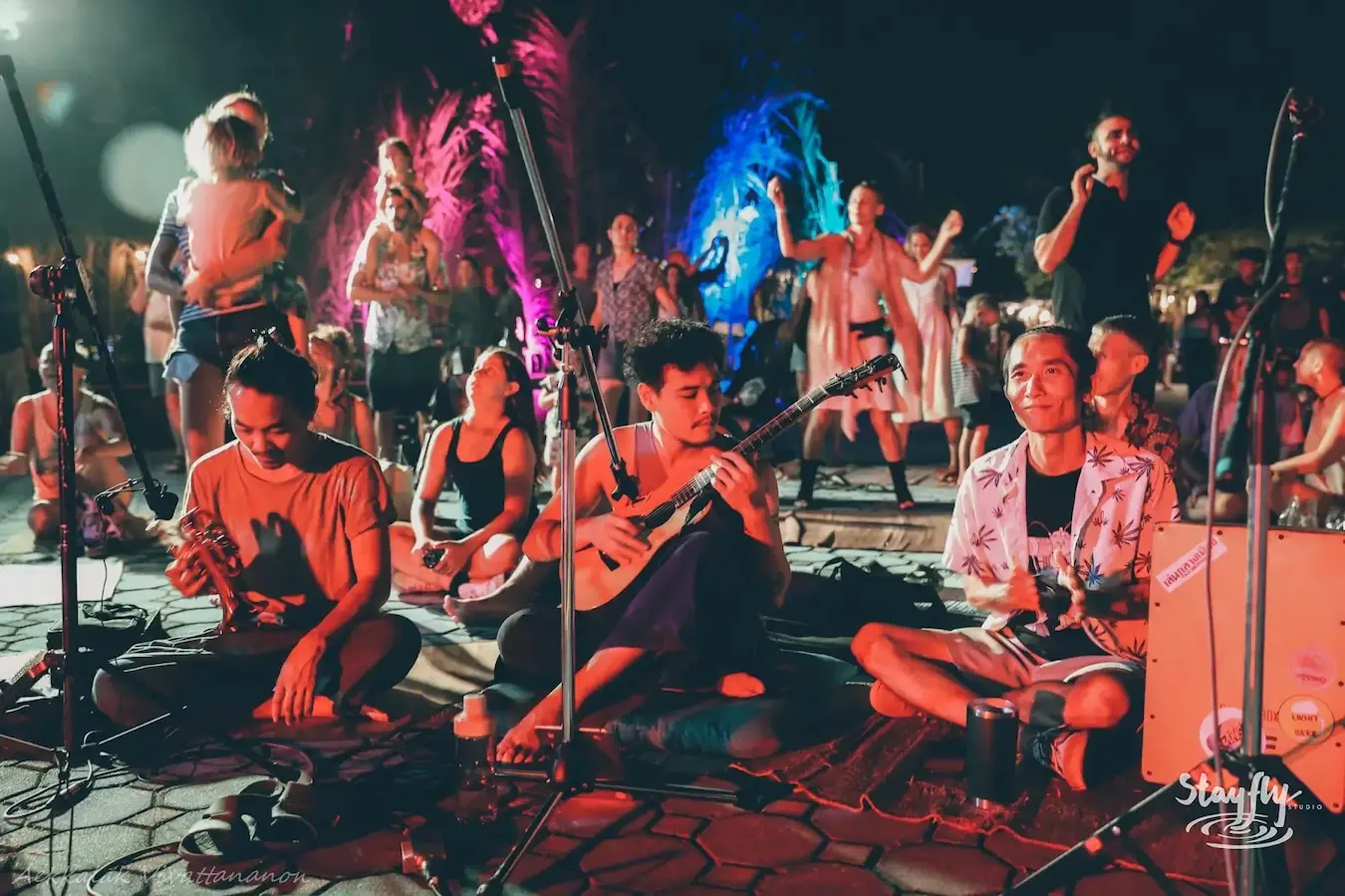 A moment from Medicine Circle at Awakenest.