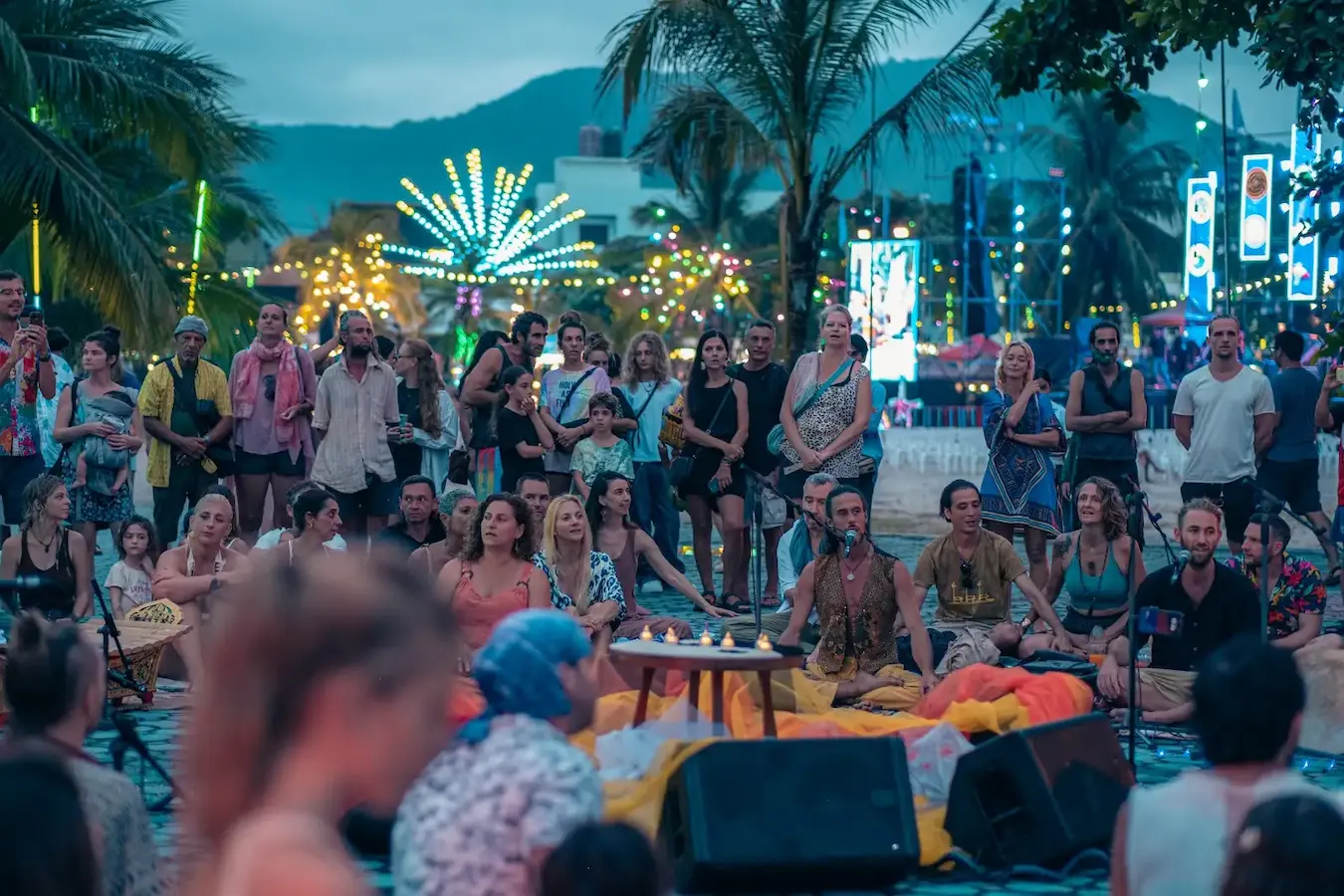 A moment from Medicine Circle at Awakenest.