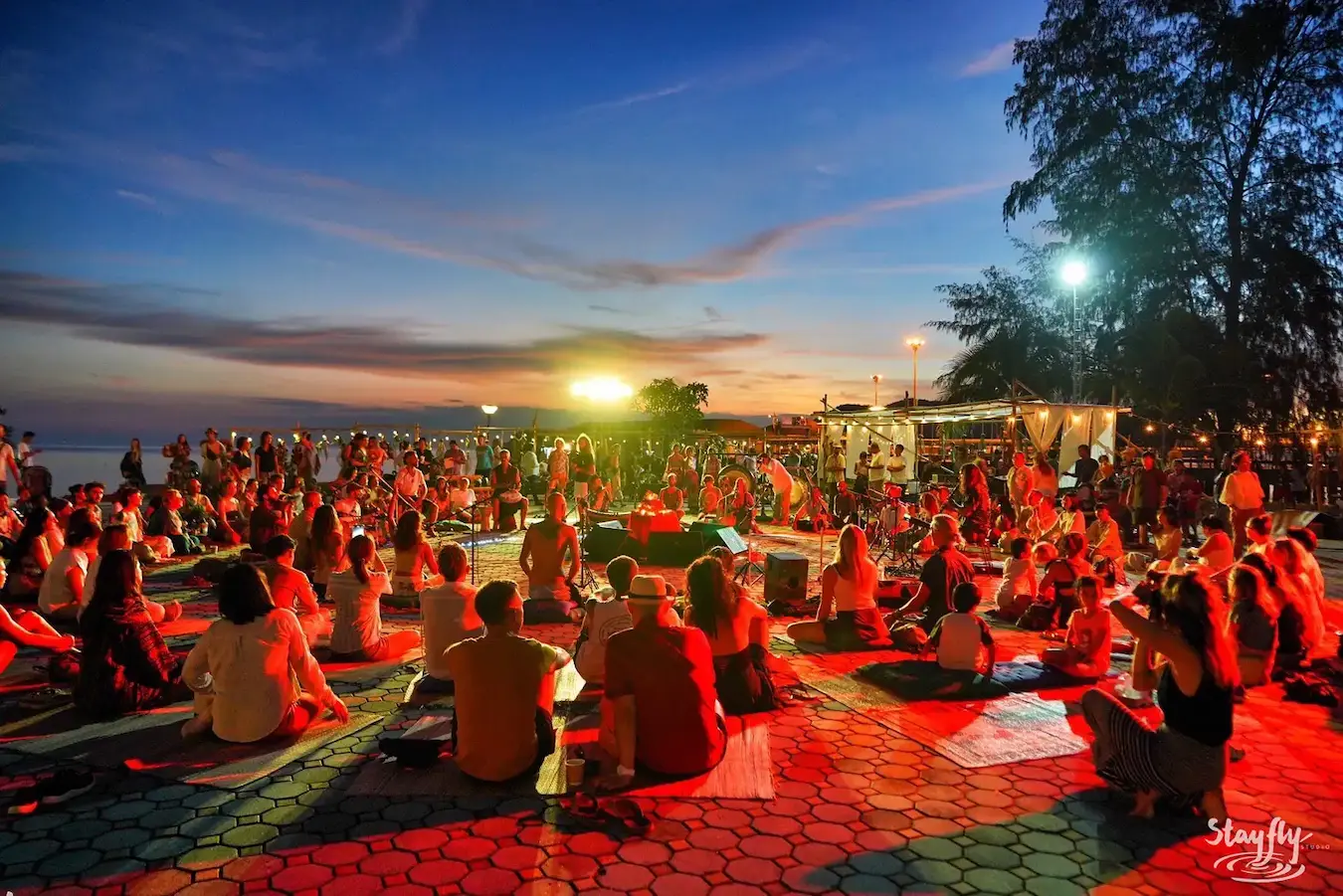 A moment from Medicine Circle at Awakenest.