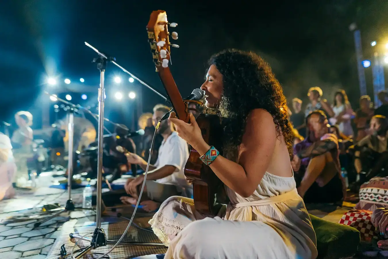 A moment from Medicine Circle at Awakenest.