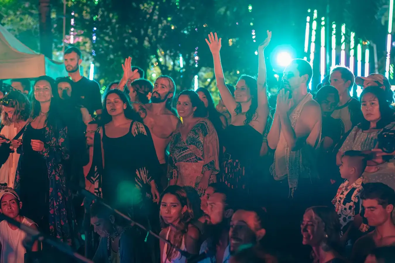 A moment from Medicine Circle at Awakenest.