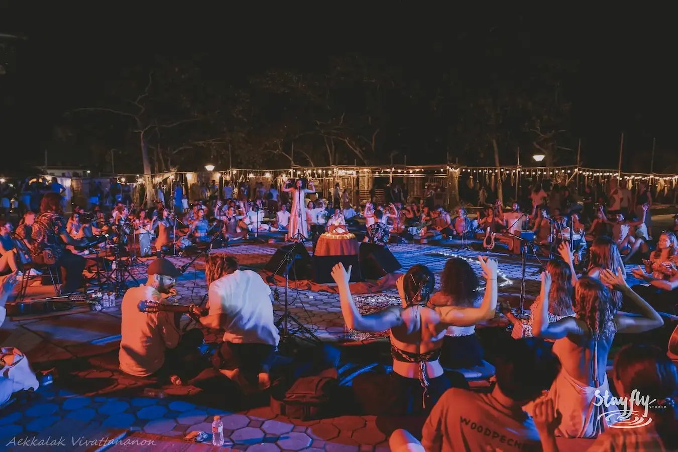 A moment from Medicine Circle at Awakenest.