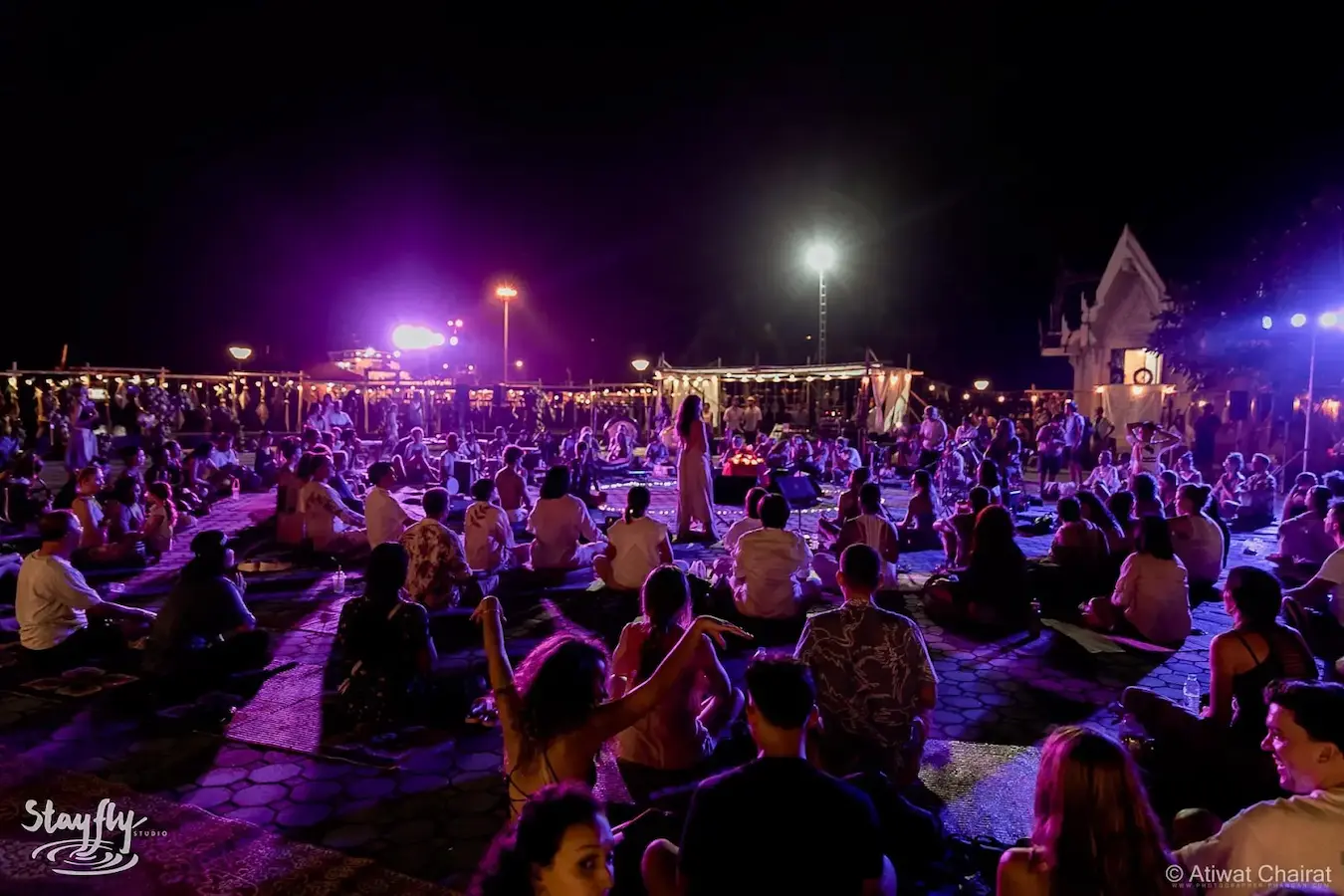 A moment from Medicine Circle at Awakenest.
