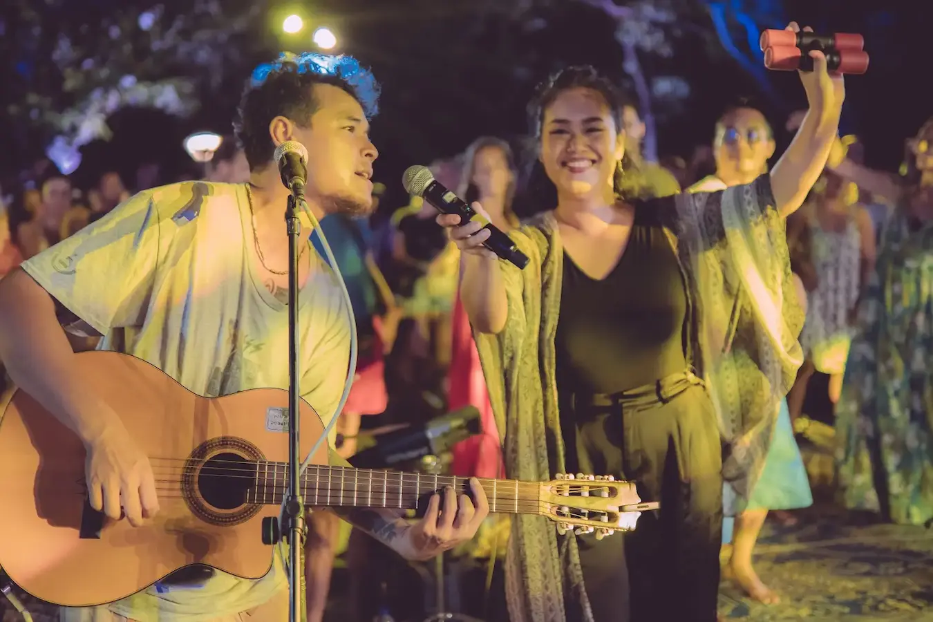 A moment from Medicine Circle at Awakenest.