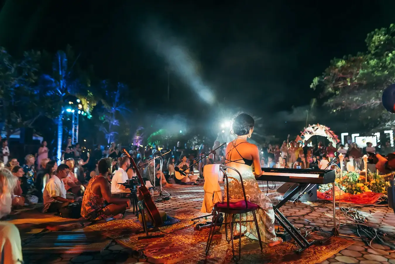 A moment from Medicine Circle at Awakenest.
