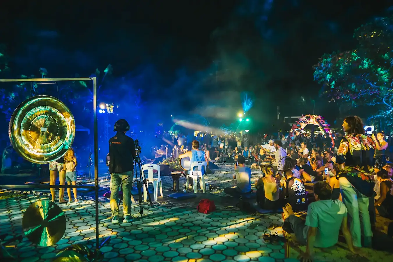 A moment from Medicine Circle at Awakenest.