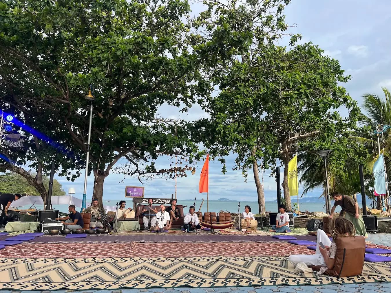 A moment from Music Lounge by the Sea at Awakenest.