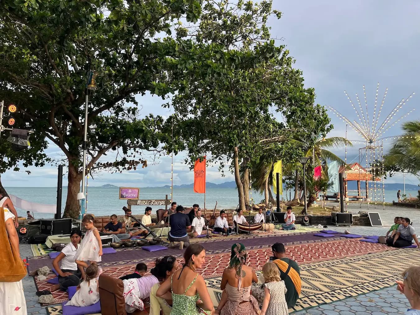 A moment from Music Lounge by the Sea at Awakenest.