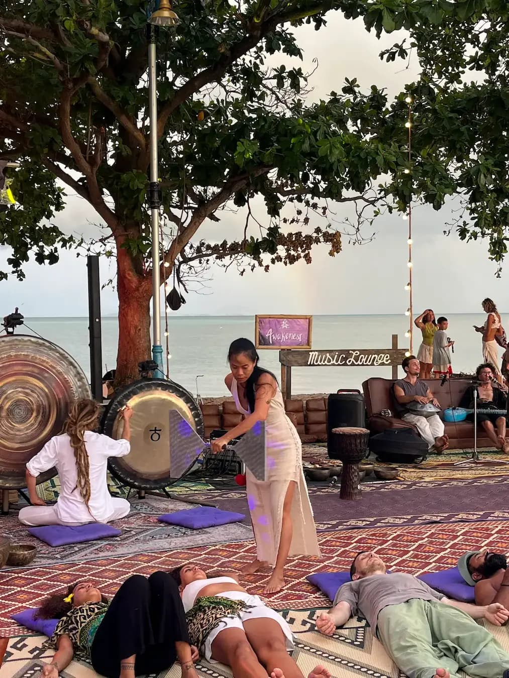A moment from Music Lounge by the Sea at Awakenest.