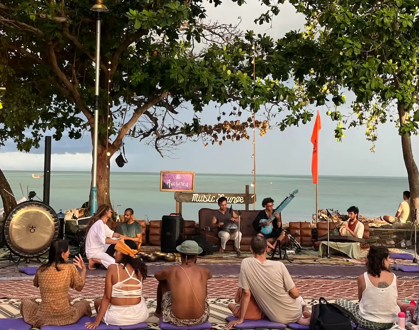 A moment from Music Lounge by the Sea at Awakenest.