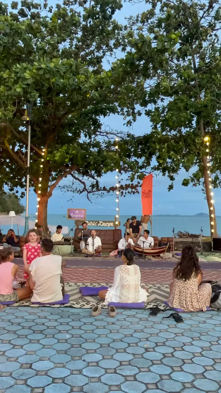 A moment from Music Lounge by the Sea at Awakenest.