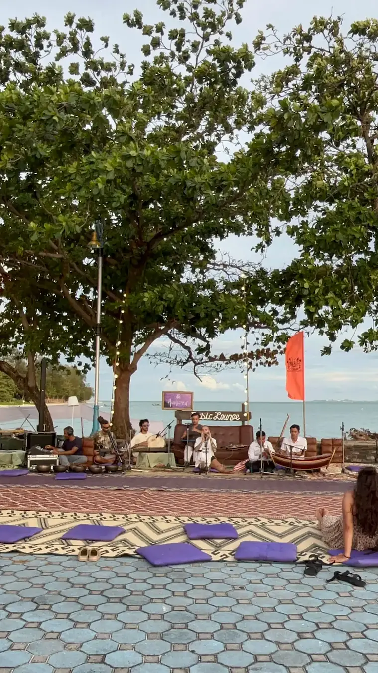 A moment from Music Lounge by the Sea at Awakenest.