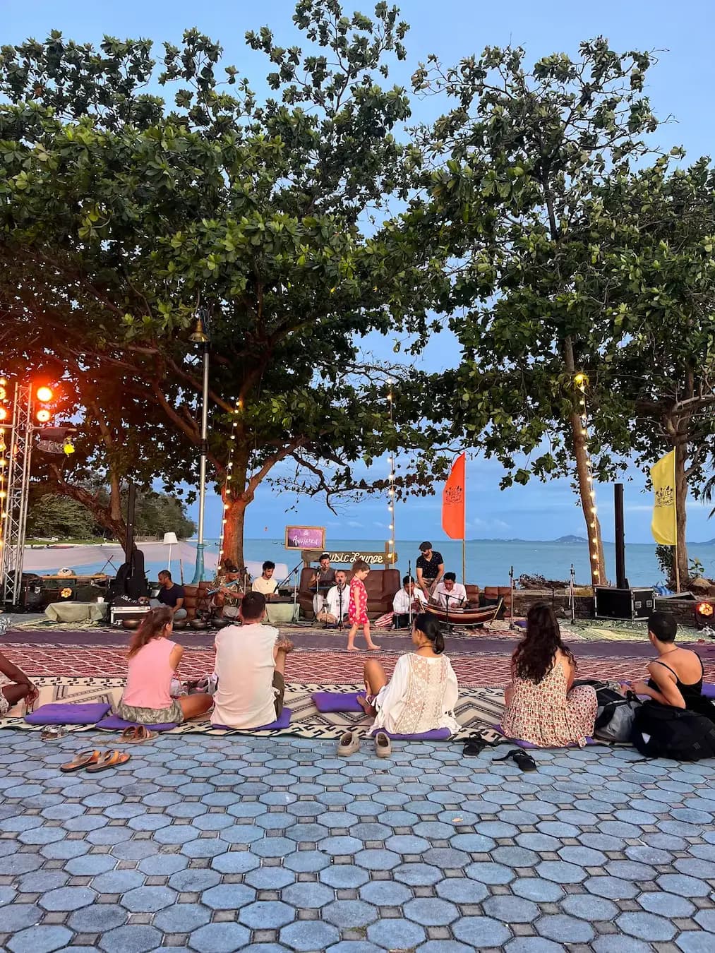 A moment from Music Lounge by the Sea at Awakenest.