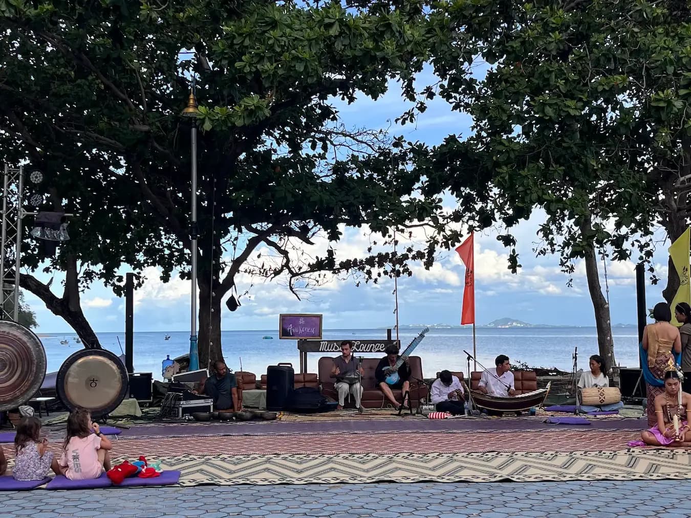 A moment from Music Lounge by the Sea at Awakenest.