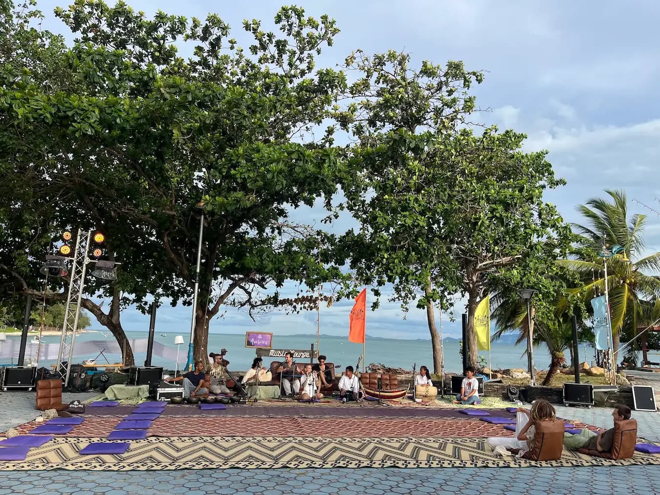 A moment from Music Lounge by the Sea at Awakenest.