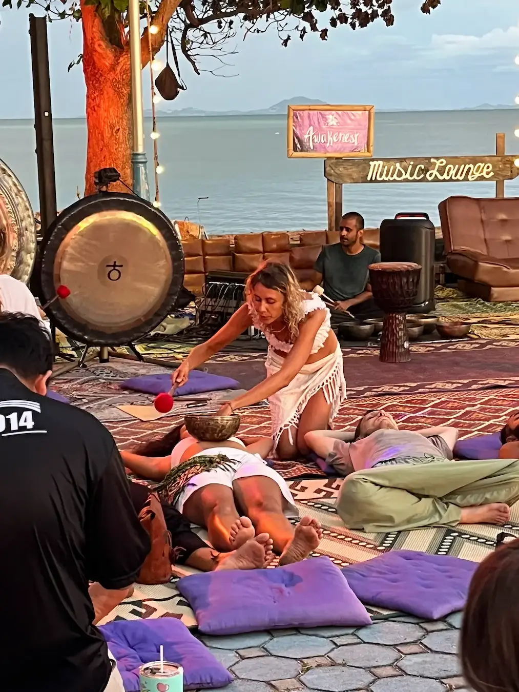 A moment from Music Lounge by the Sea at Awakenest.