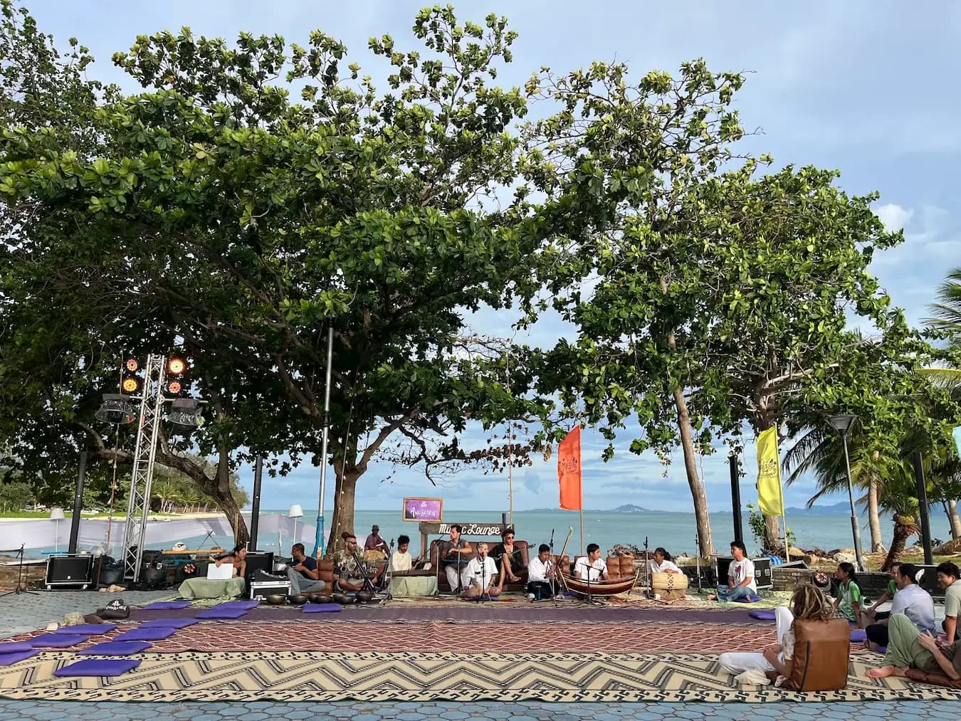 A moment from Music Lounge by the Sea at Awakenest.