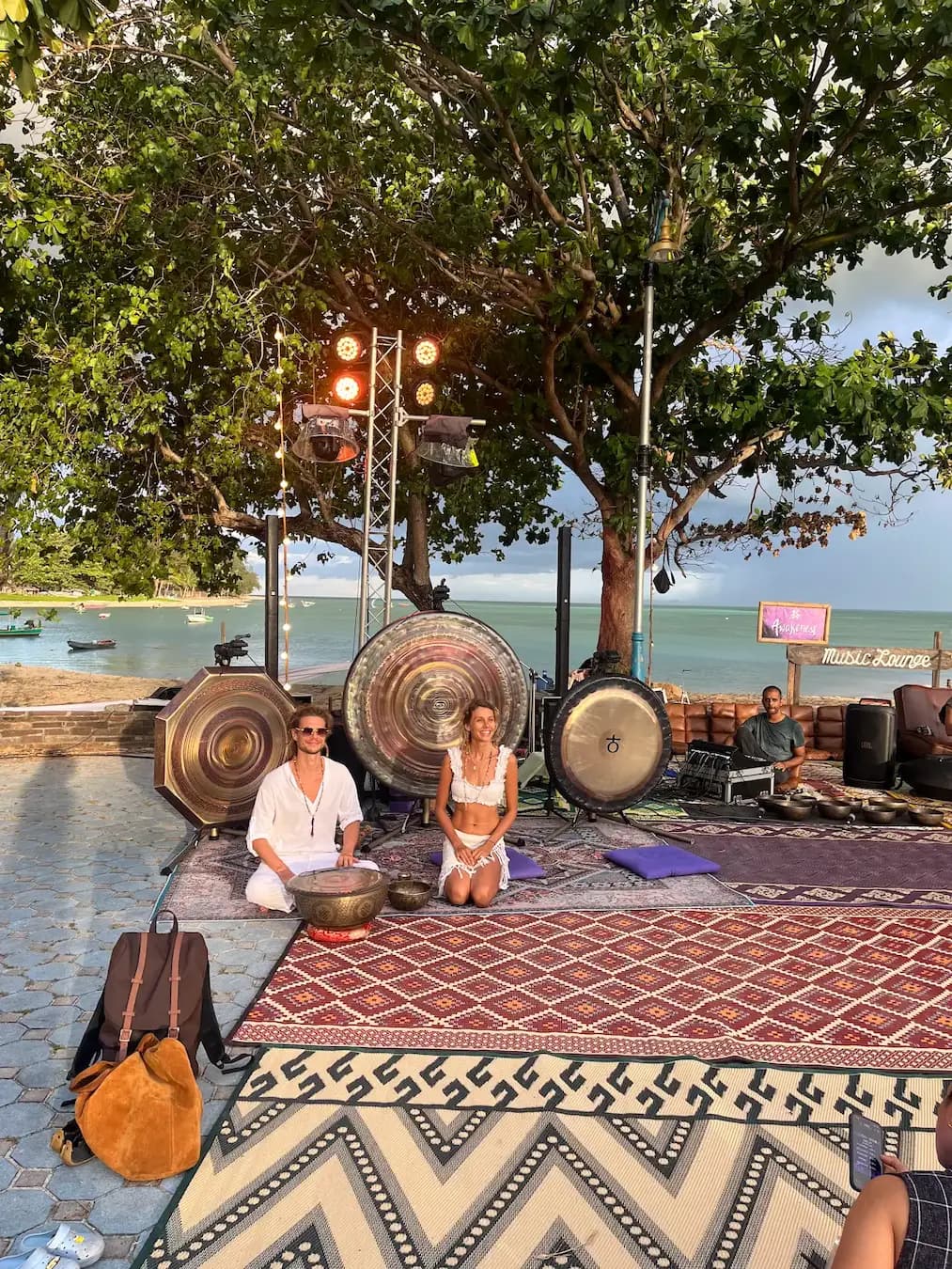 A moment from Music Lounge by the Sea at Awakenest.