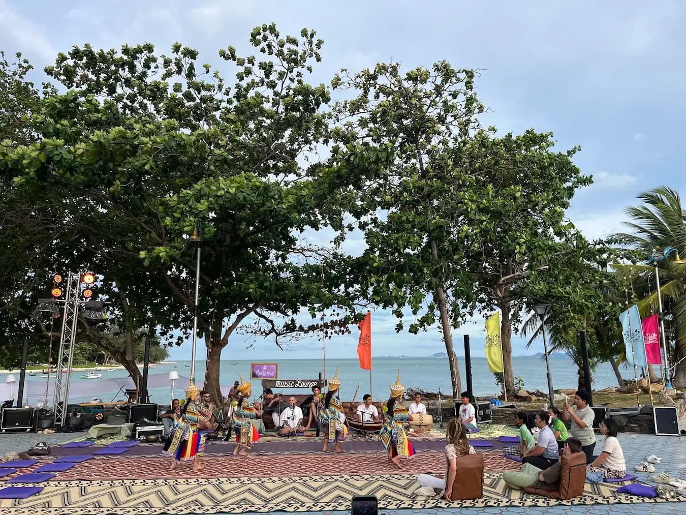 A moment from Music Lounge by the Sea at Awakenest.