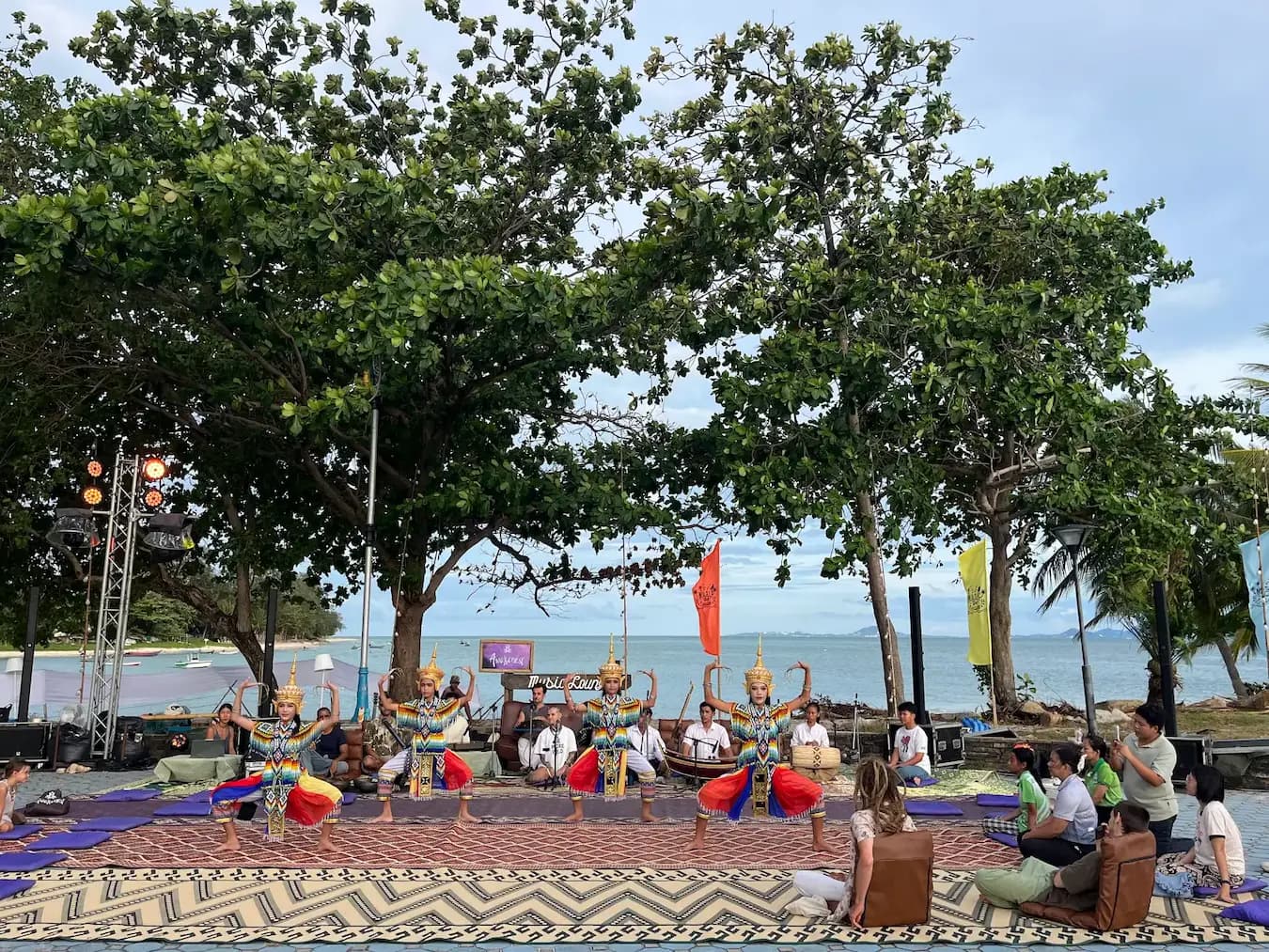 A moment from Music Lounge by the Sea at Awakenest.