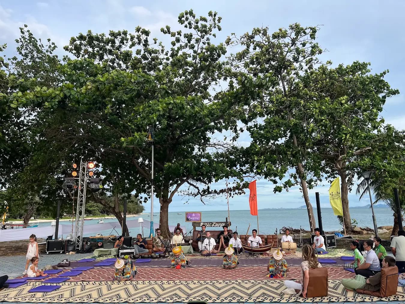 A moment from Music Lounge by the Sea at Awakenest.