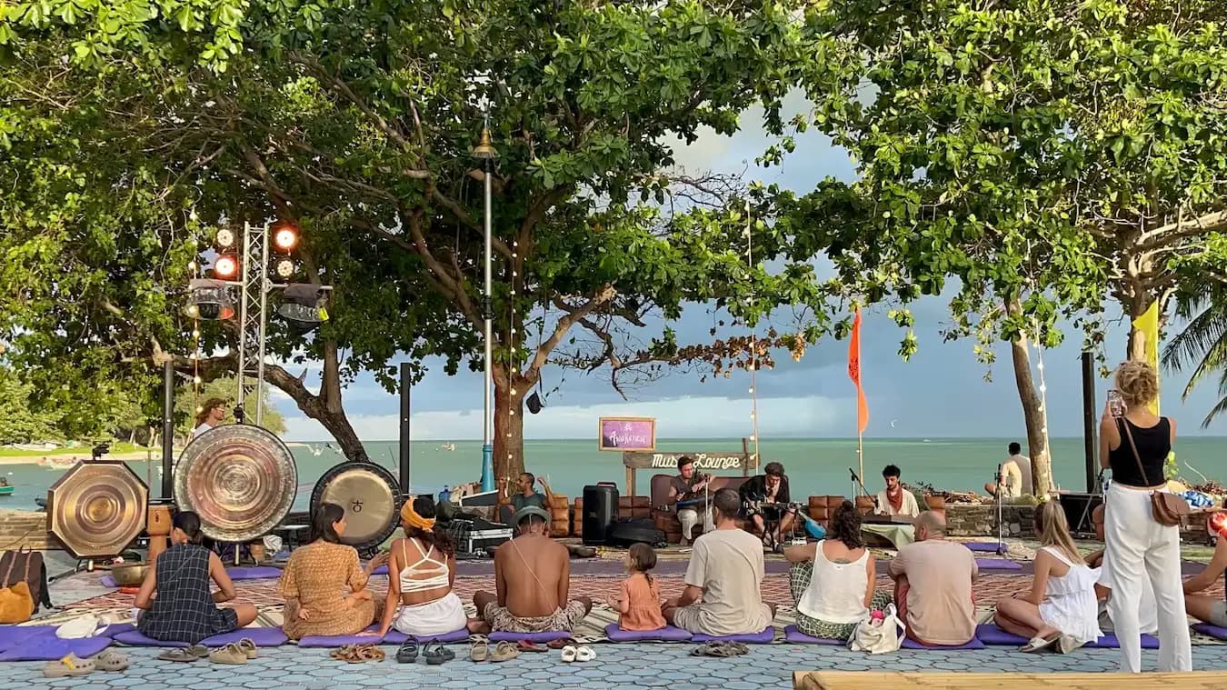 A moment from Music Lounge by the Sea at Awakenest.