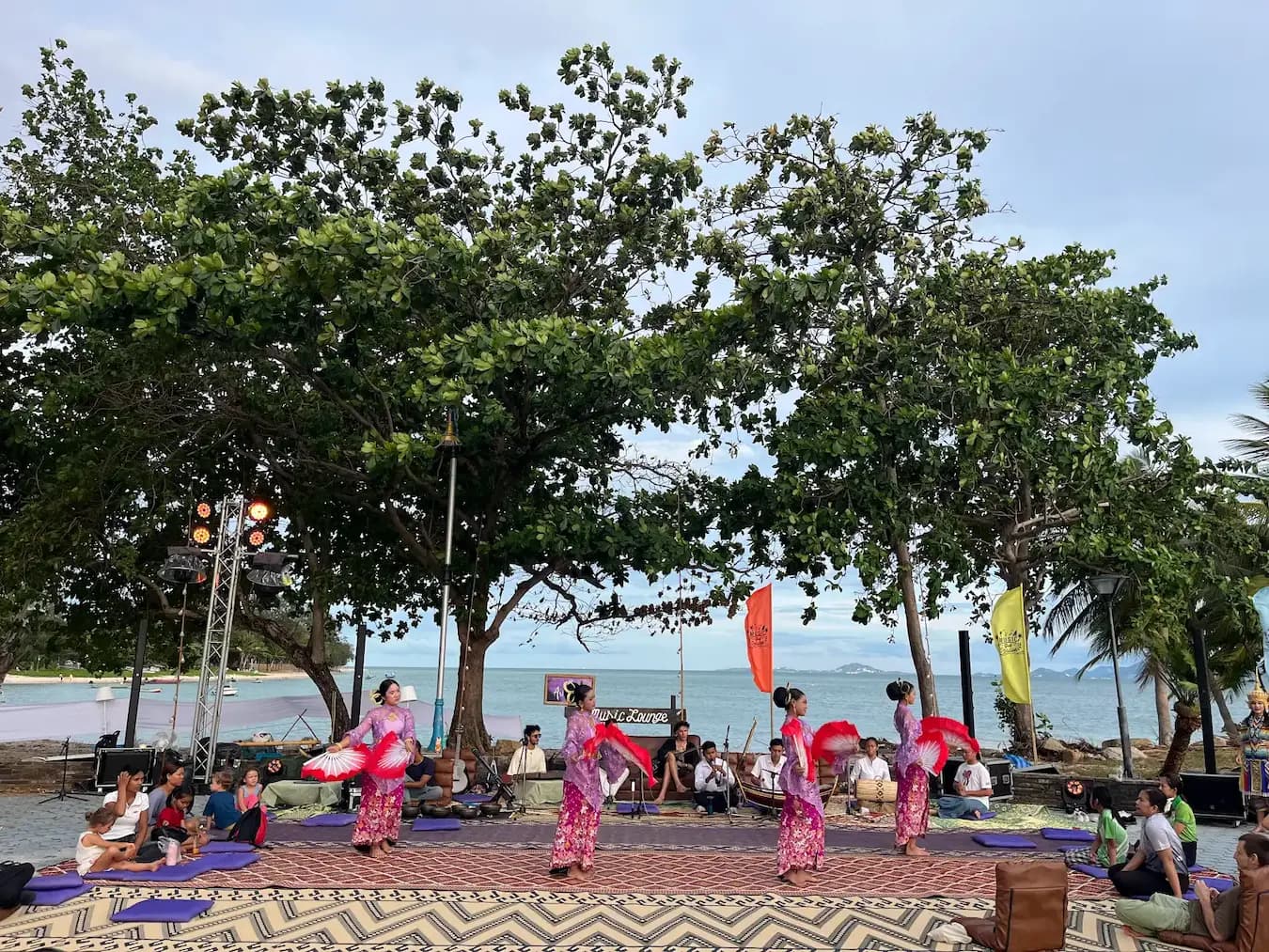 A moment from Music Lounge by the Sea at Awakenest.
