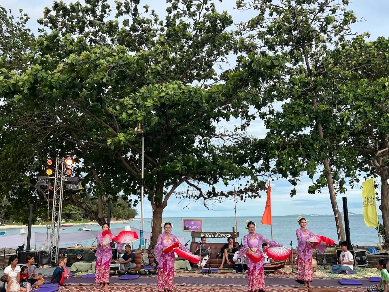 A moment from Music Lounge by the Sea at Awakenest.