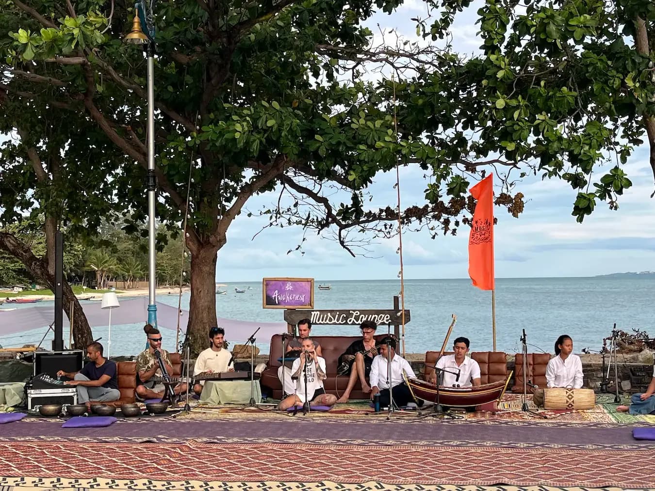 A moment from Music Lounge by the Sea at Awakenest.