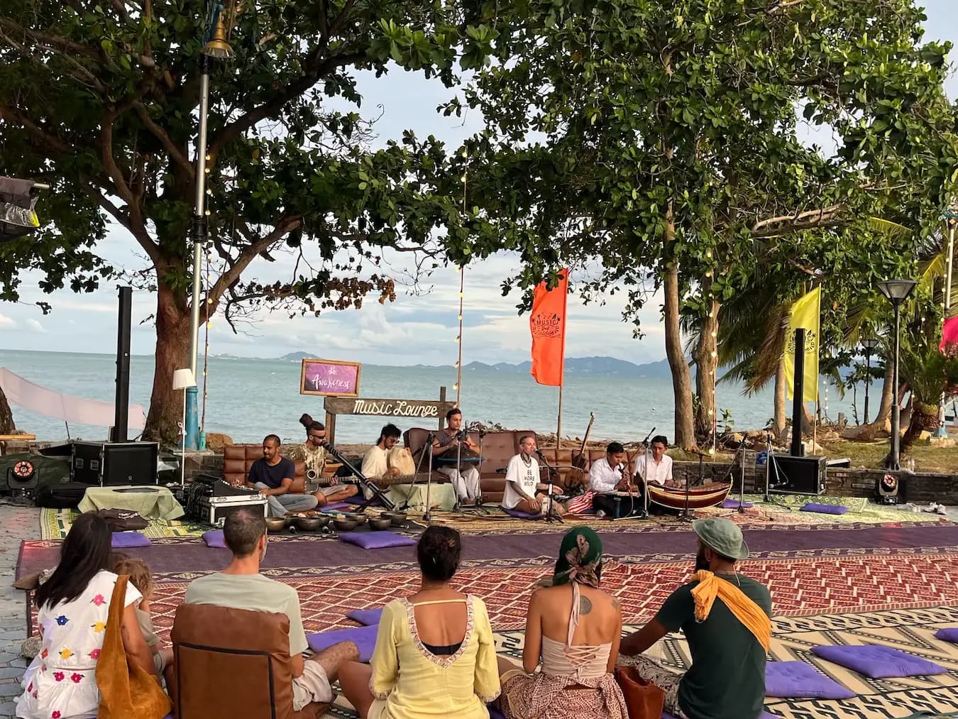 A moment from Music Lounge by the Sea at Awakenest.