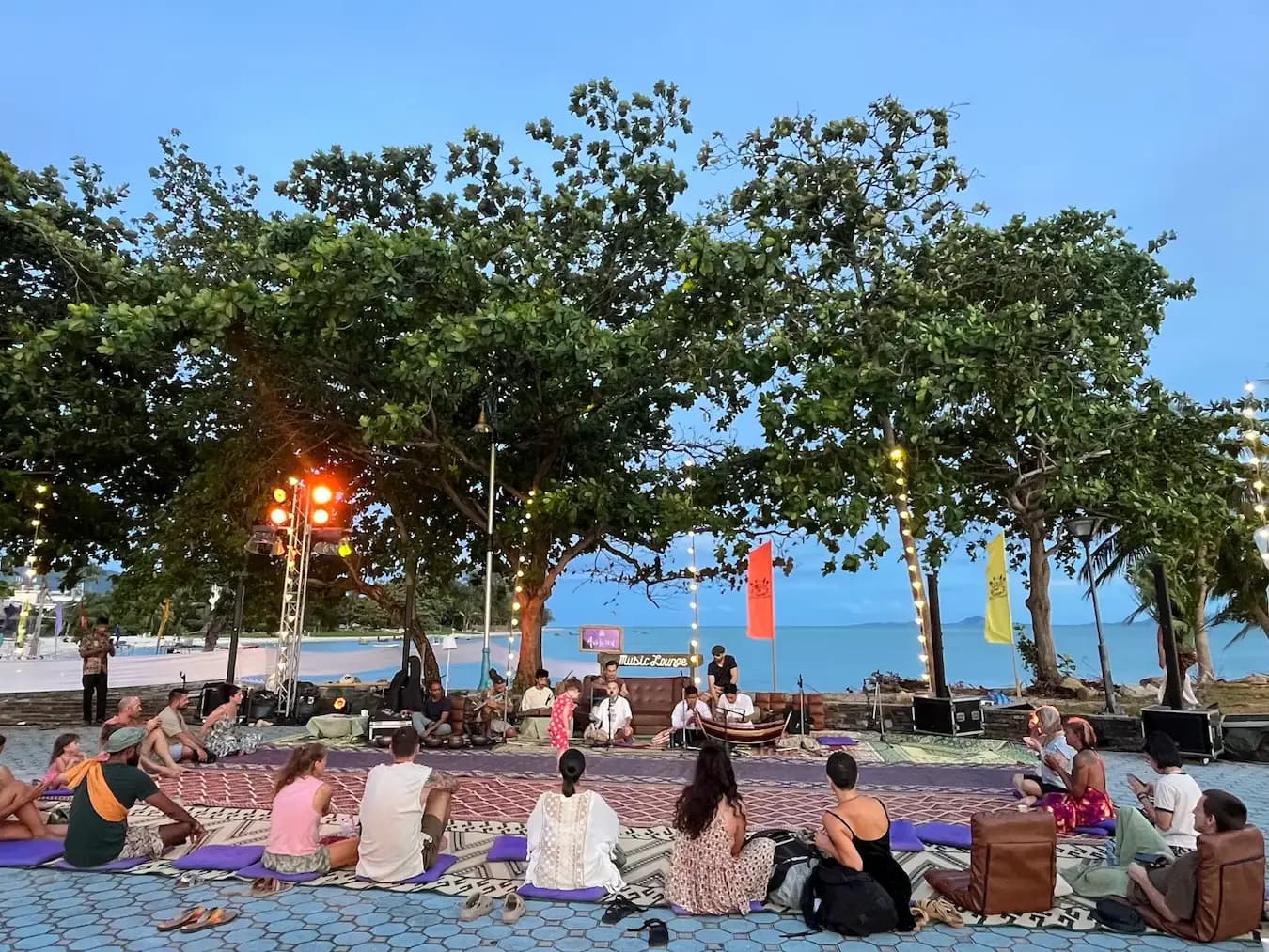 A moment from Music Lounge by the Sea at Awakenest.
