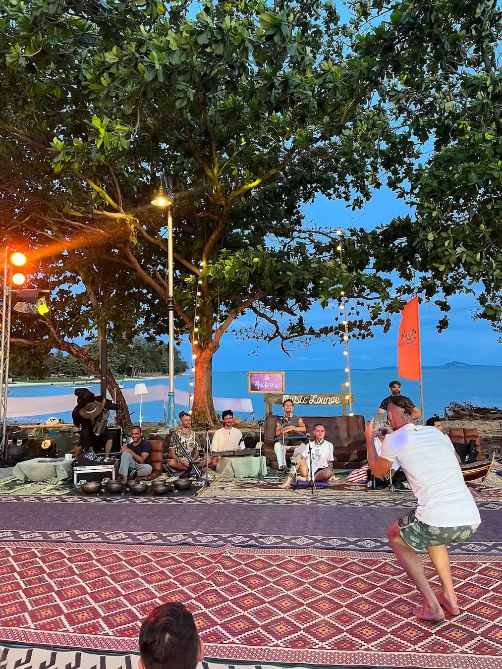 A moment from Music Lounge by the Sea at Awakenest.